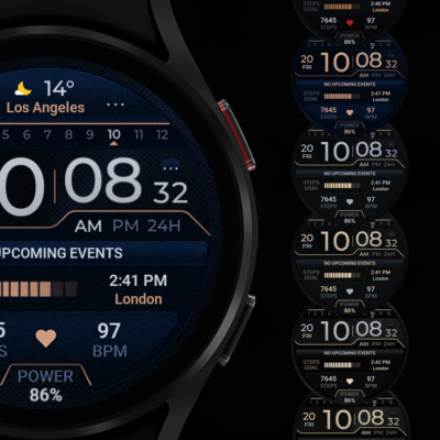 TVV02 Elegant Watch Face Android Screenshot 3