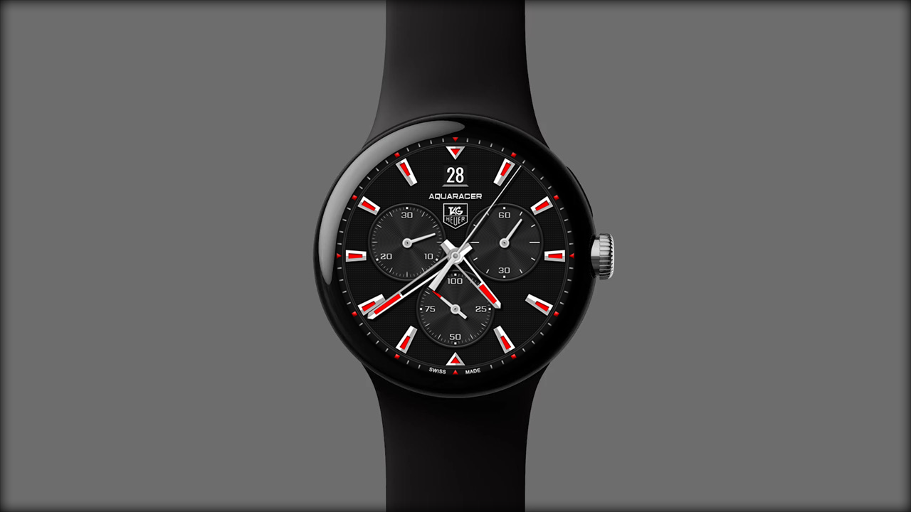 Tag Heuer Aquaracer watch face Android Screenshot 2
