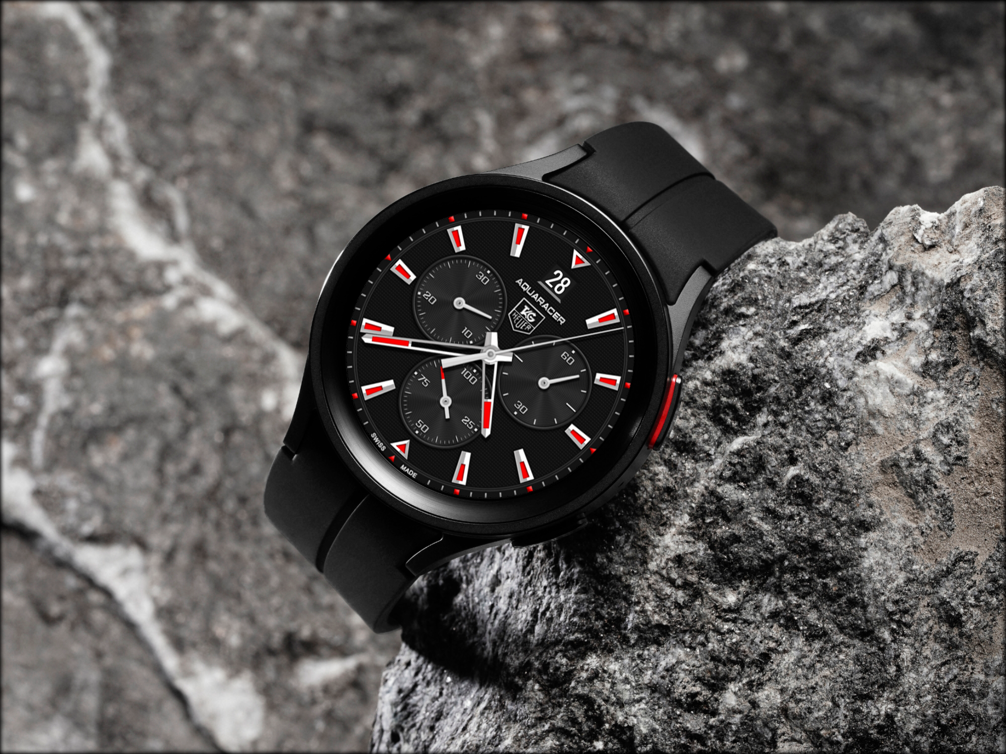 Tag Heuer Aquaracer watch face Android Screenshot 3