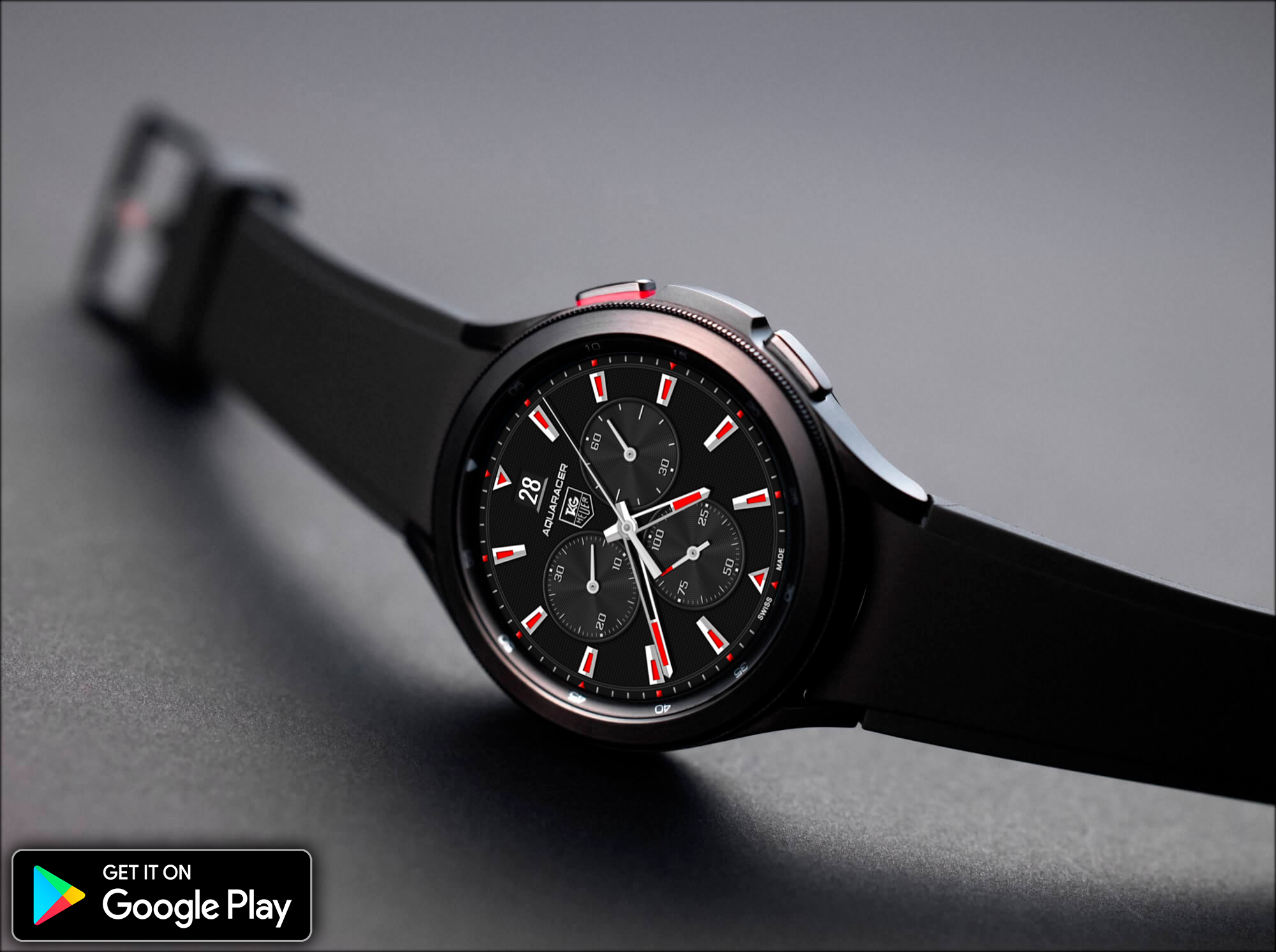 Tag Heuer Aquaracer watch face Android Screenshot 4