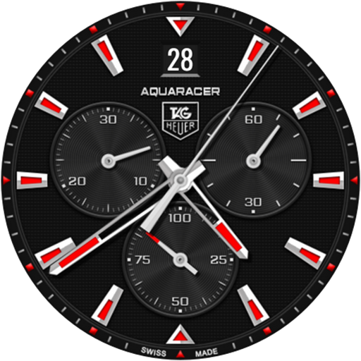 Tag Heuer Aquaracer watch face Android Screenshot