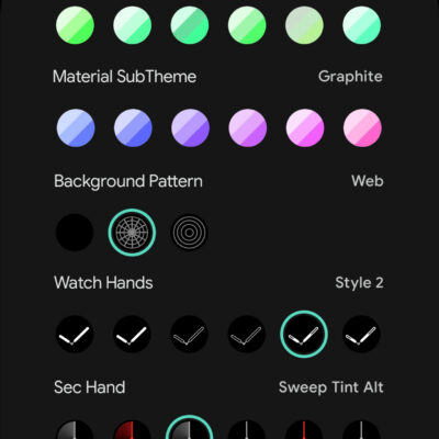 Ultra Analog Watch Face Android Screenshot 4