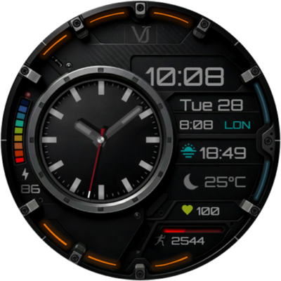 VJ ALTAY Hybrid watch face Android Screenshot
