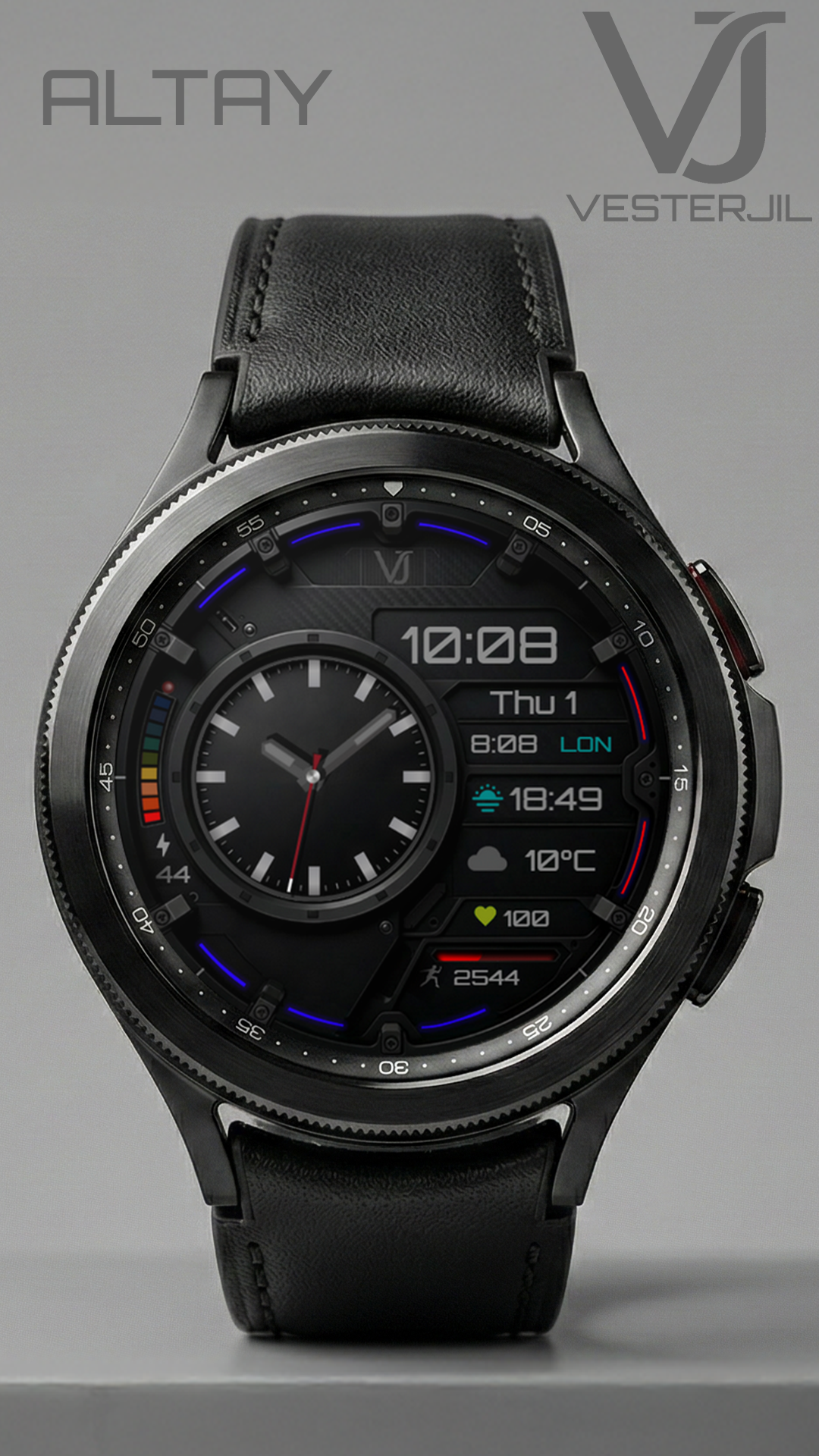 VJ ALTAY Hybrid watch face Android Screenshot 2