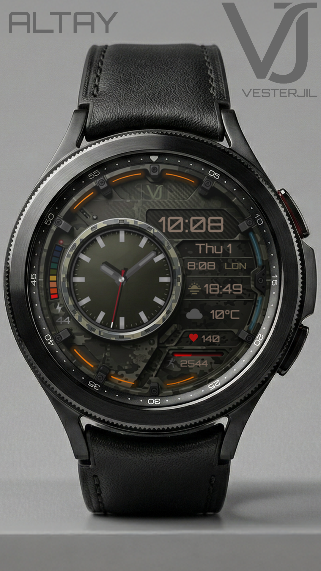 VJ ALTAY Hybrid watch face Android Screenshot 4