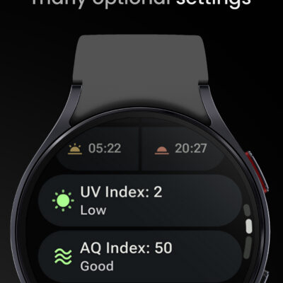 Weather Complications: Wear OS Android Screenshot 3