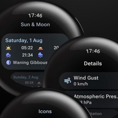 Weather Complications: Wear OS Android Screenshot 4