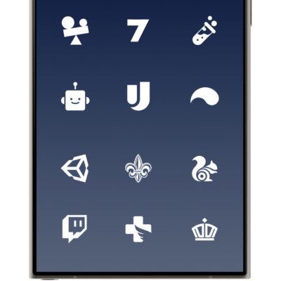 White Moonlight Icon Pack Android Screenshot 4
