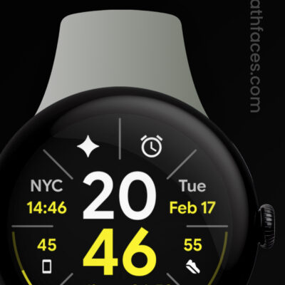 Widgets Watch Face Android Screenshot 2