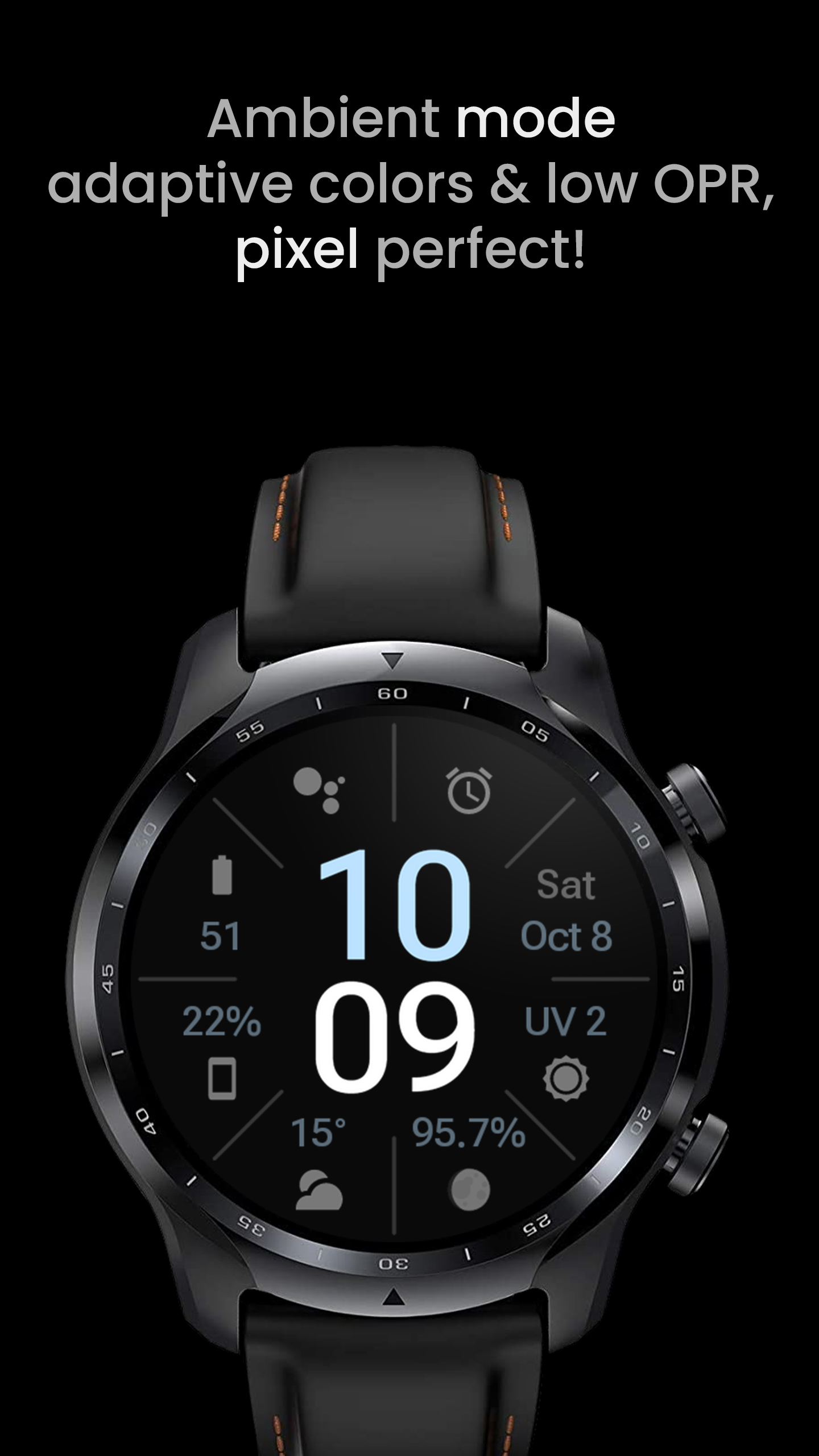 Widgets Watch Face Android Screenshot 3