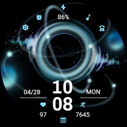 ZKin Watch Aurora Universe Android Screenshot