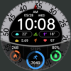 ZKin WatchFace Glass Turntable Android Screenshot