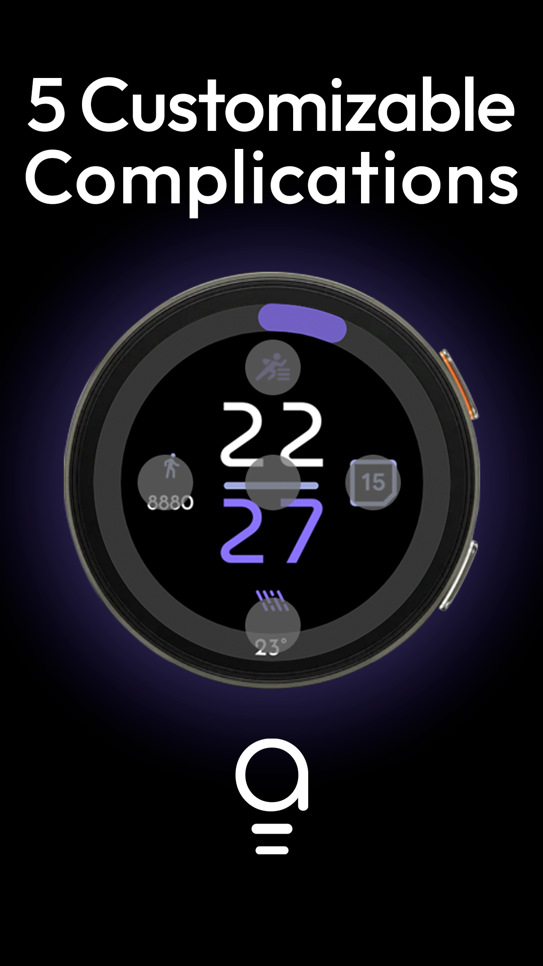 AD Spiral - Watch Face Android Screenshot 3