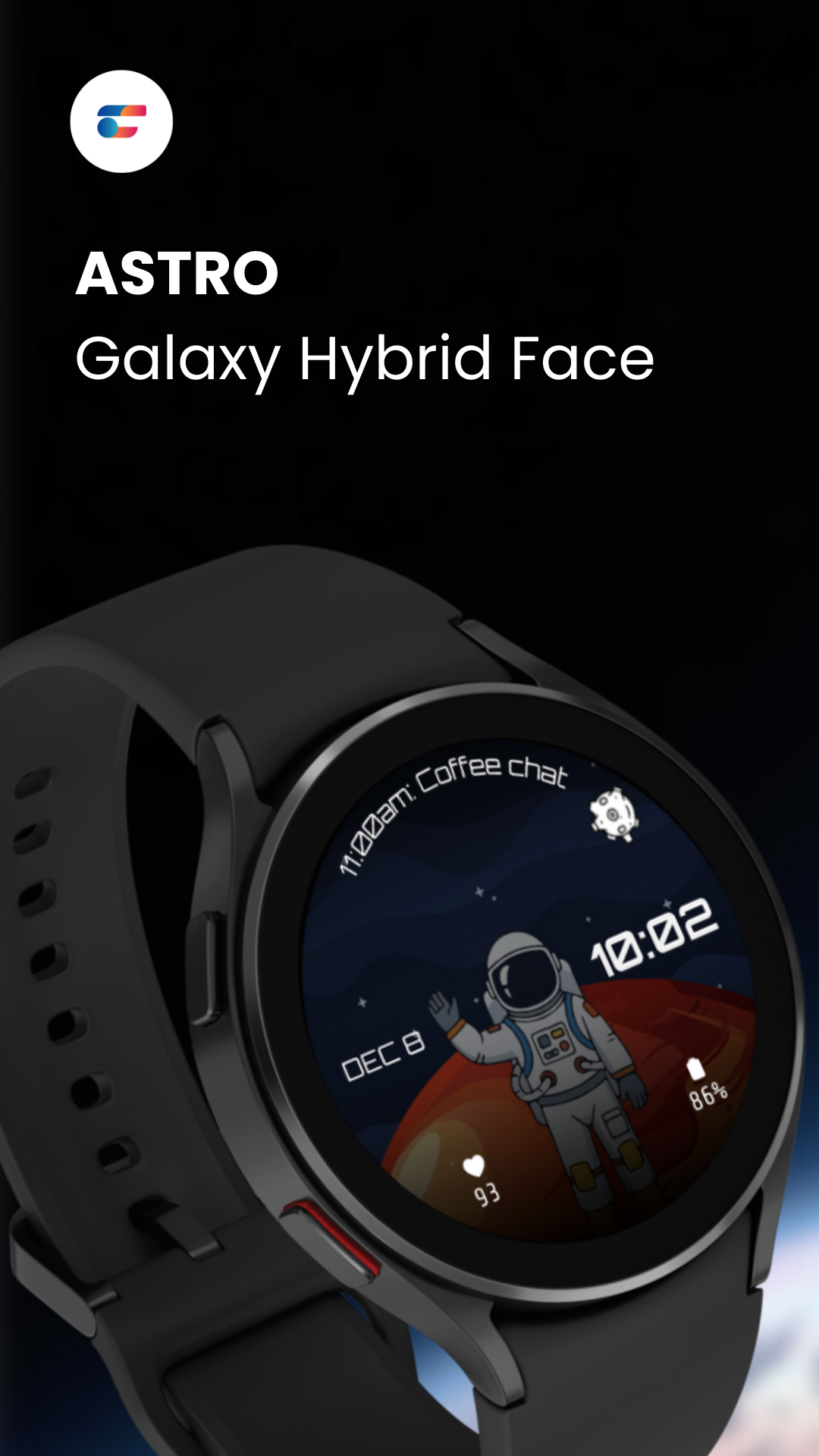 Astro: Galaxy Hybrid Face Android Screenshot