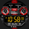 BLZ NERON - Digital Watch Face Android Screenshot