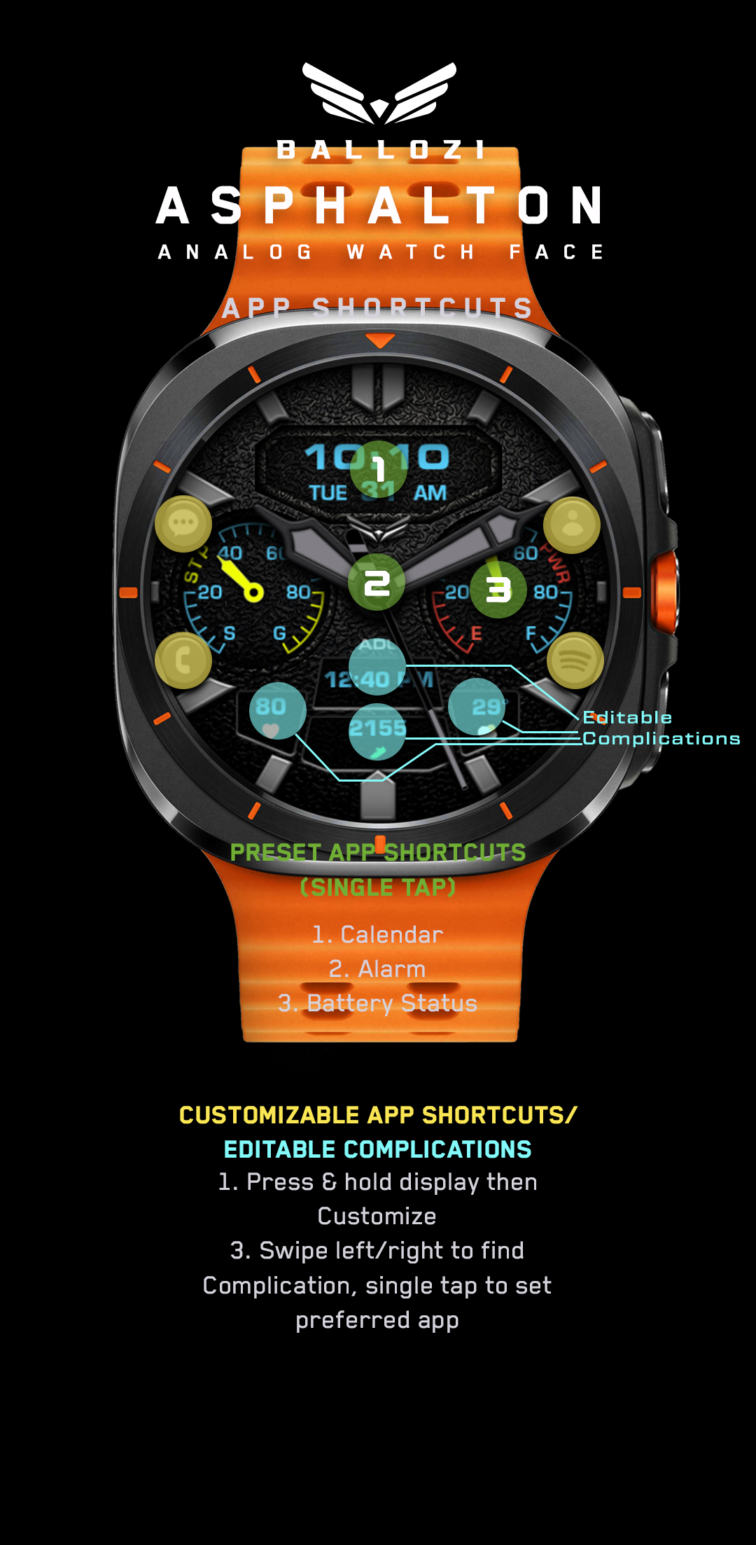 Ballozi ASPHALTON Hybrid Android Screenshot 2