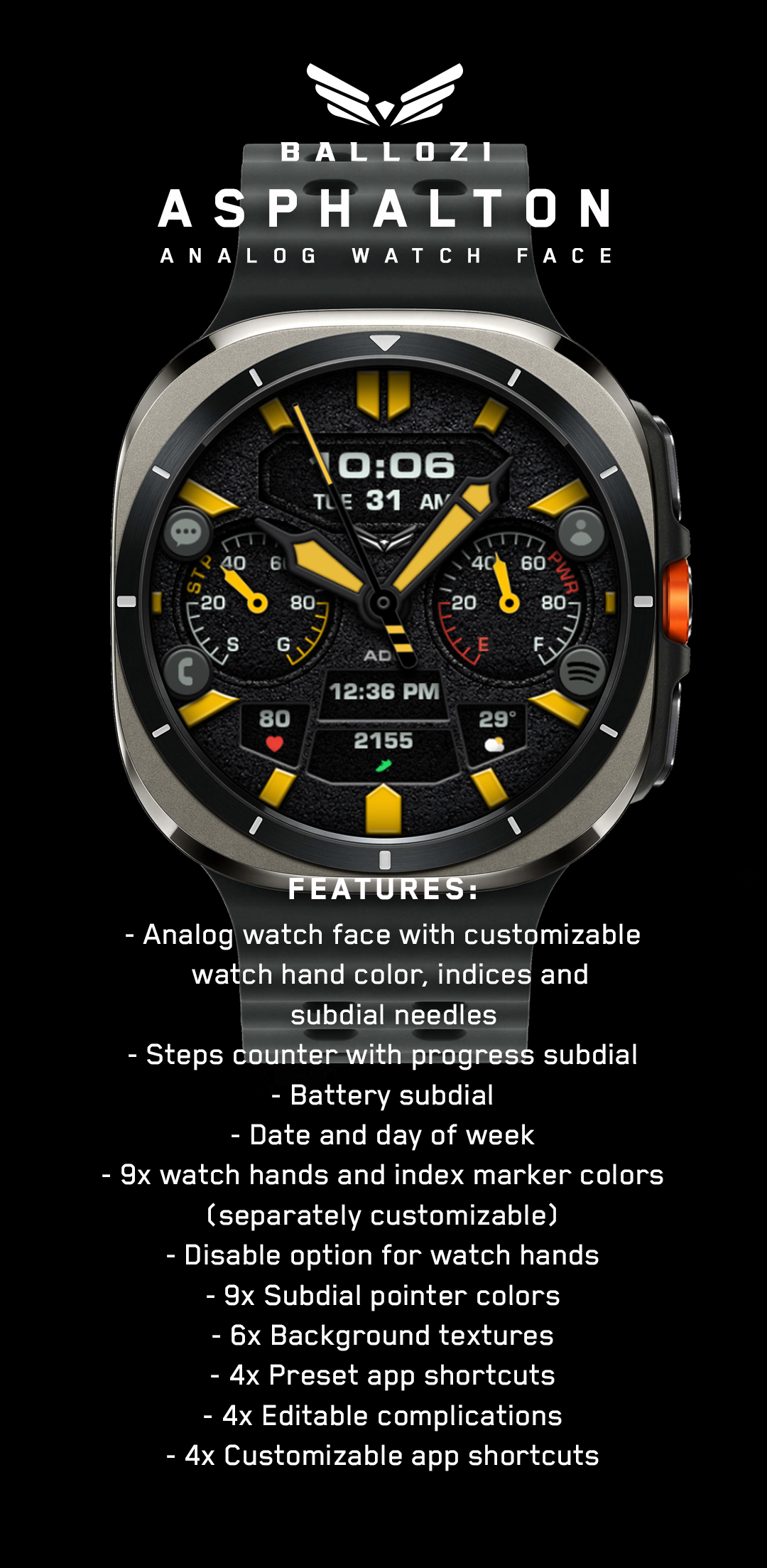 Ballozi ASPHALTON Hybrid Android Screenshot