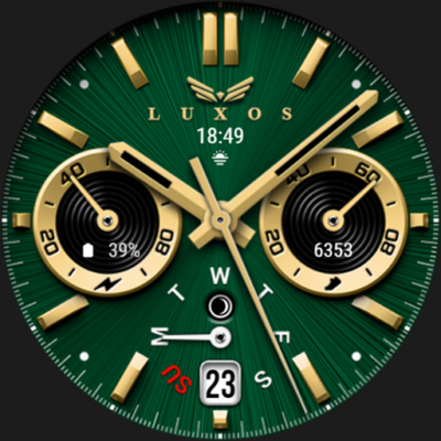 Ballozi LUXOS Watch Face Android Screenshot