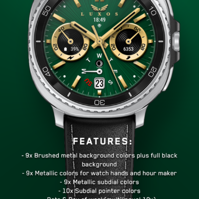 Ballozi LUXOS Watch Face Android Screenshot 2