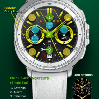 Ballozi LUXOS Watch Face Android Screenshot 3