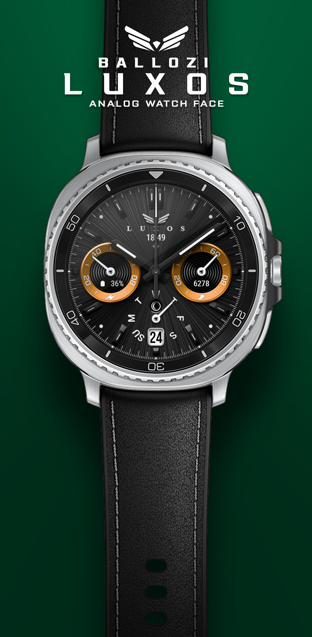 Ballozi LUXOS Watch Face Android Screenshot 4