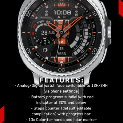 Ballozi VIRTU Hybrid Analog Android Screenshot 2