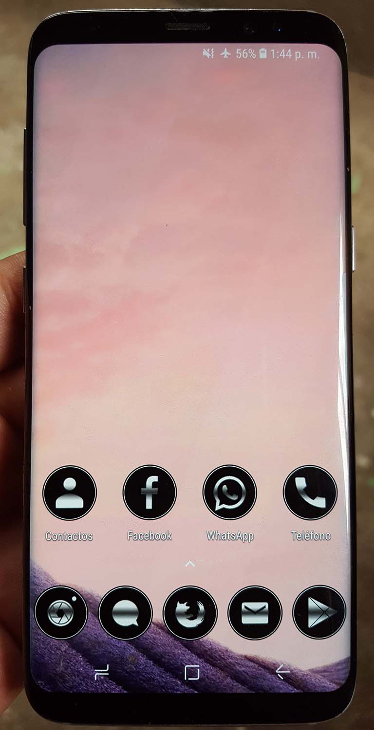 Black & White HD -Icon Pack Android Screenshot 3