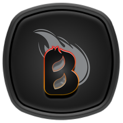 Blaze Dark Icon Pack Android Screenshot