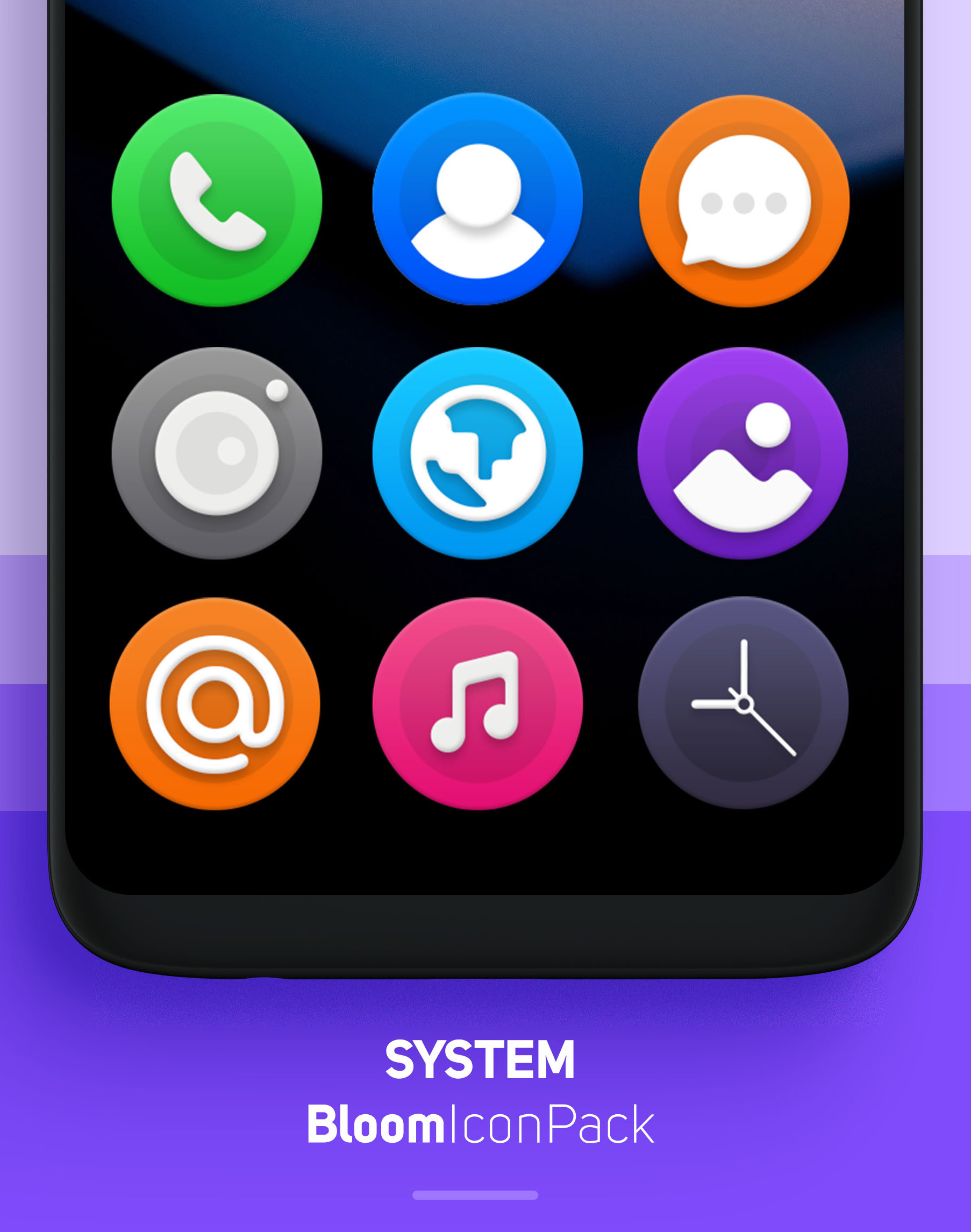 Bloom Icon Pack Android Screenshot 2