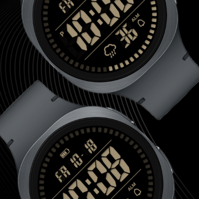 CELEST5593 Retro Digital Watch Android Screenshot 2