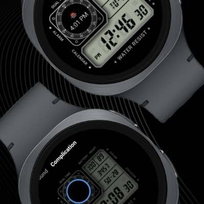 CELEST5616 Retro Digital Watch Android Screenshot 2