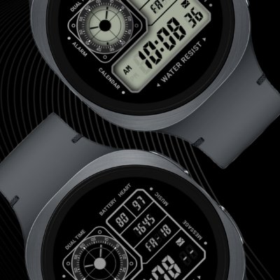 CELEST5616 Retro Digital Watch Android Screenshot 3