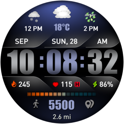 CFS137 Big Time Weather Android Screenshot
