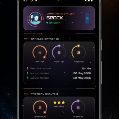 Captain's Log of Star Trek Android Screenshot 2