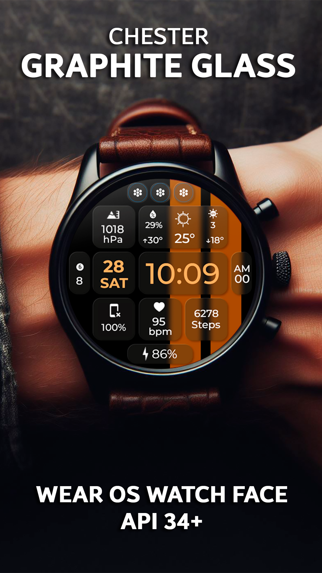 Chester Graphite Glass Android Screenshot 2