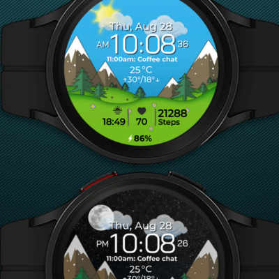 Chester Seasons watch face Android Screenshot 3