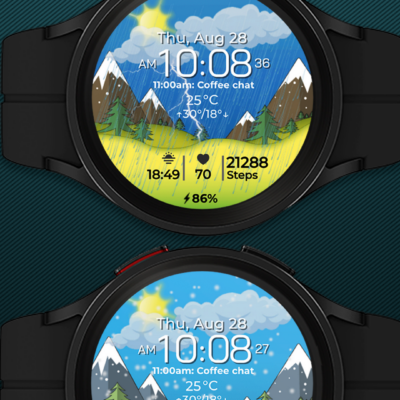Chester Seasons watch face Android Screenshot 4