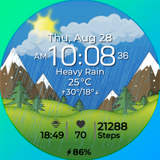 Chester Seasons watch face Android Screenshot