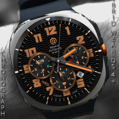 Chronograph Hybrid Wear OS 5+ Android Screenshot 4