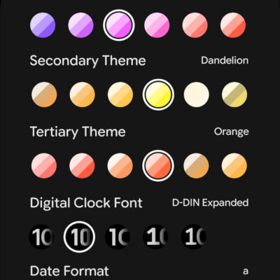 Circle Dashboard Watch Face Android Screenshot 4