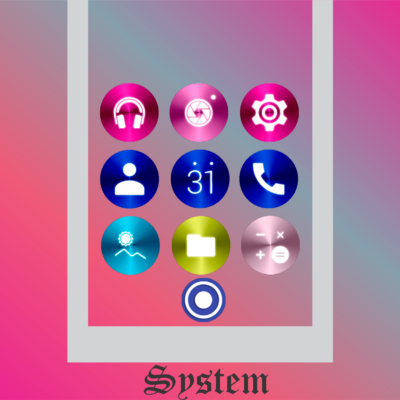 Color Metal - Icon Pack Android Screenshot 2