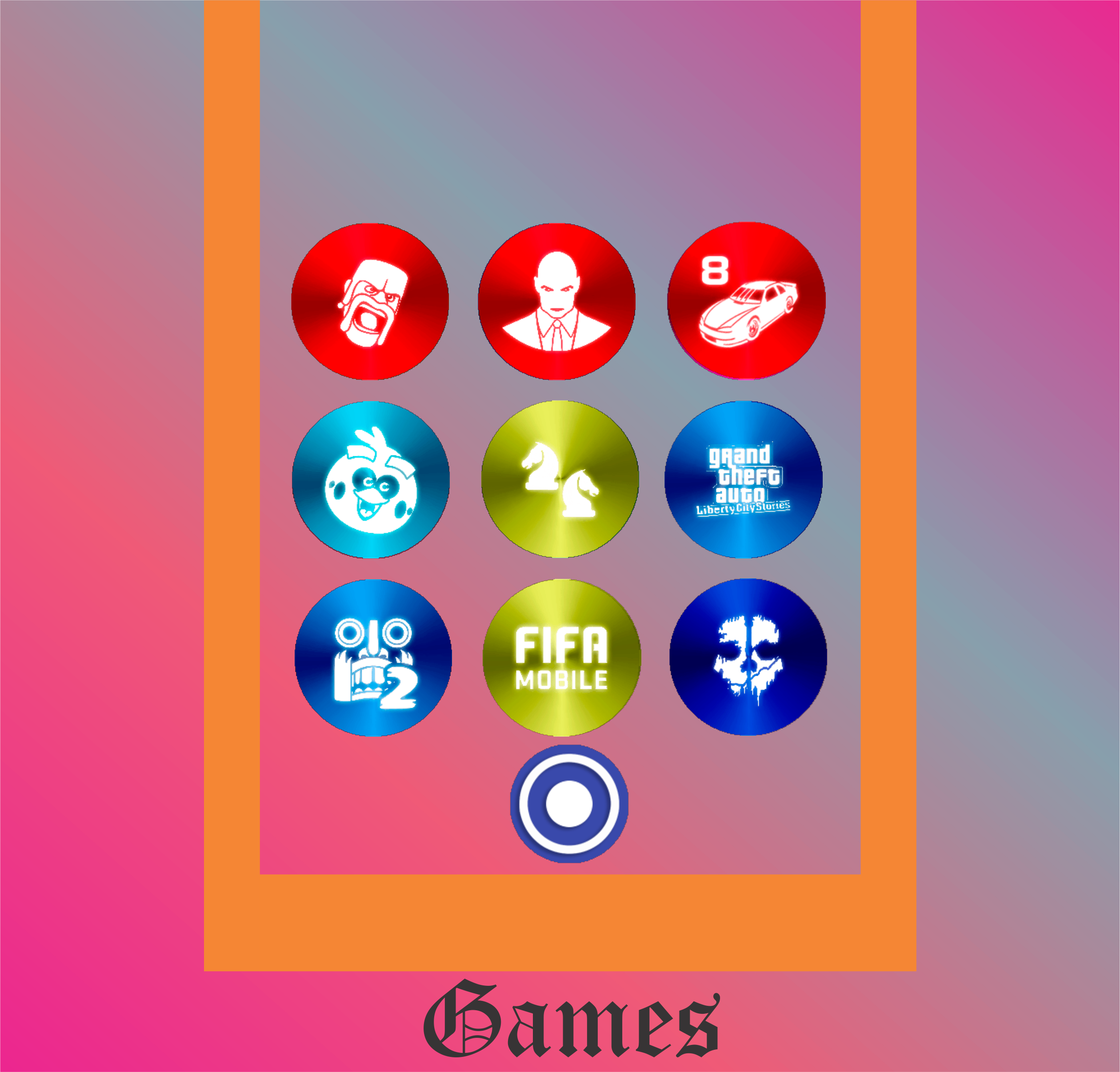 Color Metal - Icon Pack Android Screenshot 4