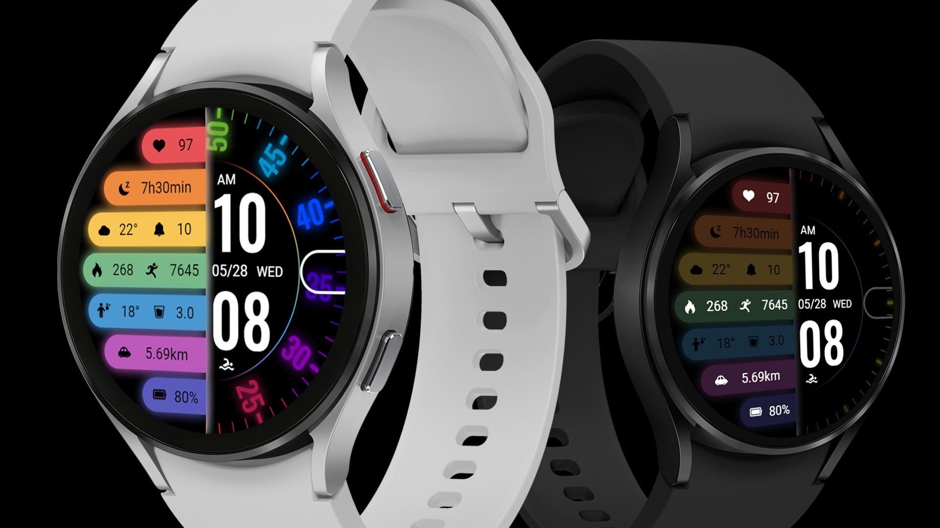 Colorful Turntable ZKin Watch Android Screenshot 2