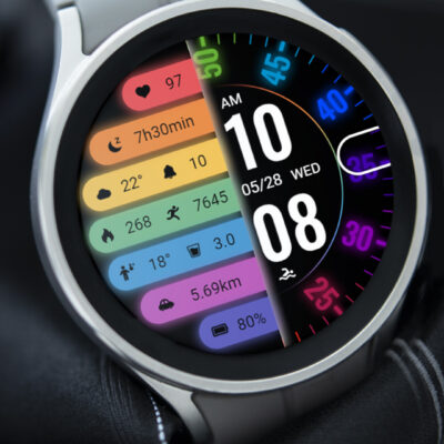 Colorful Turntable ZKin Watch Android Screenshot 3