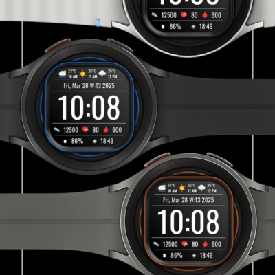 DADAM102: Digital Watch Face Android Screenshot 3