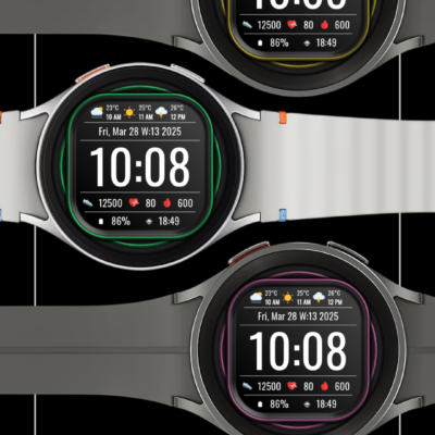 DADAM102: Digital Watch Face Android Screenshot 4