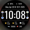 DADAM104: Bold Digi Watch Face Android Screenshot
