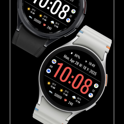 DADAM104: Bold Digi Watch Face Android Screenshot 2