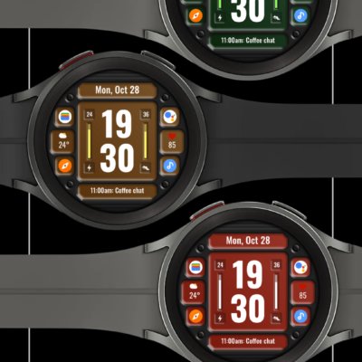 DADAM86: Digital Watch Face Android Screenshot 3