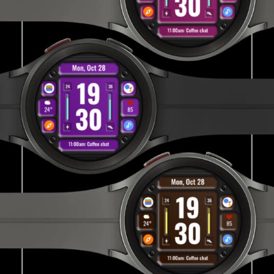 DADAM86: Digital Watch Face Android Screenshot 4
